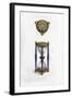 Hourglass, Mid-17th Century-Henry Shaw-Framed Giclee Print