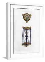 Hourglass, Mid-17th Century-Henry Shaw-Framed Giclee Print