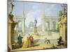 Hours of Day, Afternoon, 1753-1755-Giuseppe Zocchi-Mounted Giclee Print