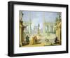 Hours of Day, Afternoon, 1753-1755-Giuseppe Zocchi-Framed Giclee Print