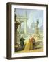 Hours of Day, Afternoon, 1753-1755-Giuseppe Zocchi-Framed Giclee Print