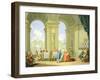 Hours of Day, Lunch, 1753-1755-Giuseppe Zocchi-Framed Giclee Print