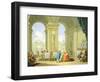 Hours of Day, Lunch, 1753-1755-Giuseppe Zocchi-Framed Giclee Print