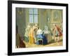 Hours of Day, Morning, 1753-1755-Giuseppe Zocchi-Framed Giclee Print