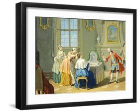 Hours of Day, Morning, 1753-1755-Giuseppe Zocchi-Framed Giclee Print