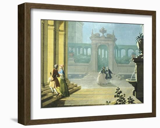 Hours of Day, Night, 1753-1755-Giuseppe Zocchi-Framed Giclee Print