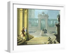 Hours of Day, Night, 1753-1755-Giuseppe Zocchi-Framed Giclee Print