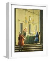 Hours of Day, Night, 1753-1755-Giuseppe Zocchi-Framed Giclee Print