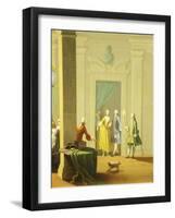 Hours of Day, Night, 1753-1755-Giuseppe Zocchi-Framed Giclee Print