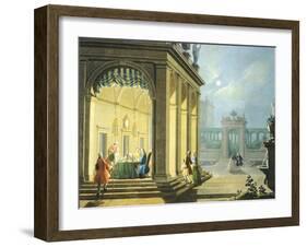 Hours of Day, Night, 1753-1755-Giuseppe Zocchi-Framed Giclee Print