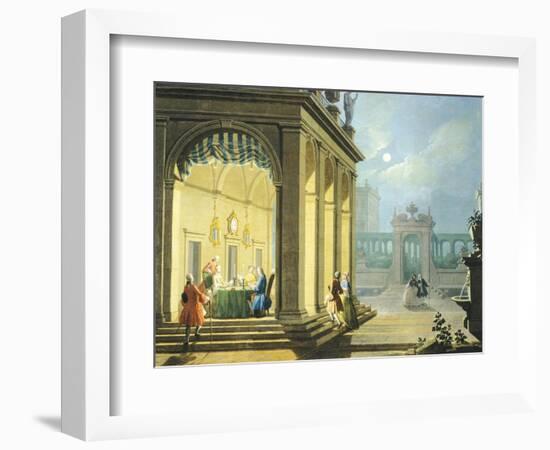 Hours of Day, Night, 1753-1755-Giuseppe Zocchi-Framed Giclee Print