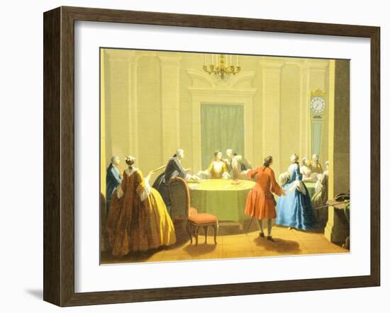 Hours of Day, Night, 1753-1755-Giuseppe Zocchi-Framed Giclee Print