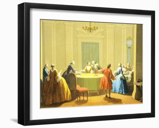 Hours of Day, Night, 1753-1755-Giuseppe Zocchi-Framed Giclee Print