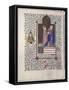 Hours of Francois De Guise. St. Peter the Evangelist-null-Framed Stretched Canvas