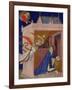 Hours of Notre Dame: Matins, the Annunciation, French, by Jacquemart de Hesdin-null-Framed Giclee Print