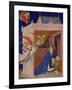 Hours of Notre Dame: Matins, the Annunciation, French, by Jacquemart de Hesdin-null-Framed Giclee Print