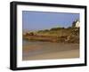 House Above Spectacular Rocks Along the Cote De Granit Rose (Pink Granite Coast) at Ploumanach, Cot-Guy Thouvenin-Framed Photographic Print