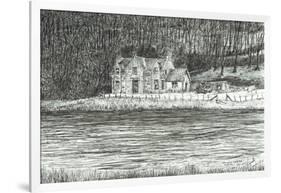 house across the river Spey, 2006-Vincent Alexander Booth-Framed Giclee Print