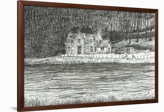 house across the river Spey, 2006-Vincent Alexander Booth-Framed Giclee Print