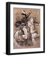 House, After Gros, Napoleon at the Pyramids-Pierre Eugene Maison-Framed Giclee Print