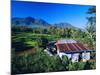 House Amidst the Rice Terraces in the Rice and Coffee Growing Heart of Western Flores, Indonesia-Robert Francis-Mounted Photographic Print