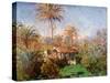 House Among the Palms, 1884-Claude Monet-Stretched Canvas