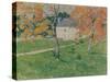 House Among Trees. Pont-Aven, 1888-Émile Bernard-Stretched Canvas