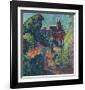 House among Trees-Alexej Von Jawlensky-Framed Collectable Print