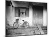House and Bicycle, Hanoi, Vietnam-Walter Bibikow-Mounted Photographic Print