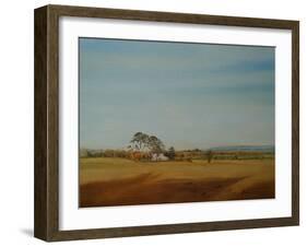 House and Fields, 2016-Antonia Myatt-Framed Giclee Print