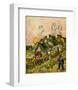 House and Figure, c.1890-Vincent van Gogh-Framed Art Print