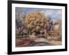 House and Garden at Cagnes, C. 1905-Pierre-Auguste Renoir-Framed Giclee Print