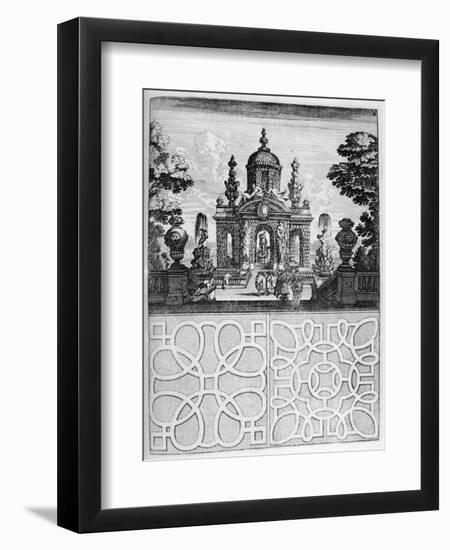 House and Garden Design, 1664-Georg Andreas Bockler-Framed Premium Giclee Print