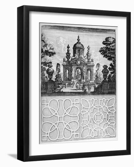 House and Garden Design, 1664-Georg Andreas Bockler-Framed Giclee Print