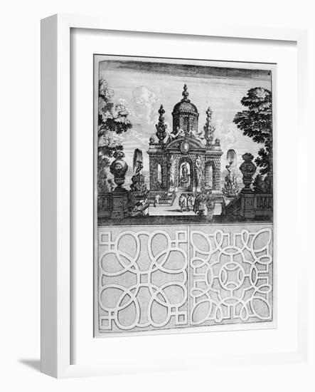 House and Garden Design, 1664-Georg Andreas Bockler-Framed Giclee Print