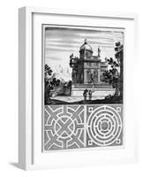 House and Garden Design, 1664-Georg Andreas Bockler-Framed Giclee Print