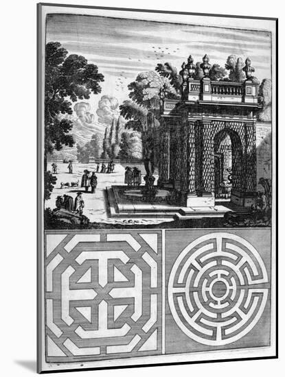 House and Garden Design, 1664-Georg Andreas Bockler-Mounted Giclee Print