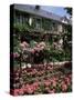 House and Garden of Claude Monet, Giverny, Haute-Normandie (Normandy), France-Roy Rainford-Stretched Canvas