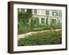 House and Garden of the Impressionist Painter Claude Monet, Giverny, Eure, Normandy, France-David Hughes-Framed Photographic Print