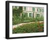 House and Garden of the Impressionist Painter Claude Monet, Giverny, Eure, Normandy, France-David Hughes-Framed Photographic Print