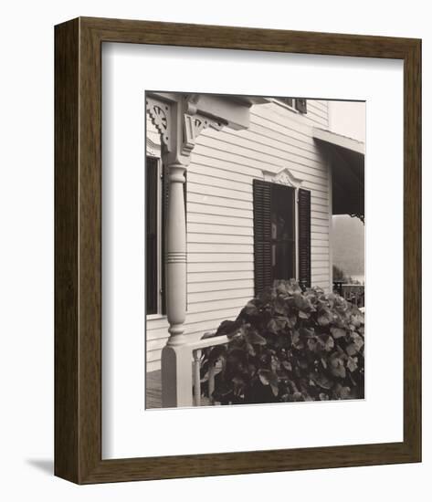House and Grape Leaves, 1934-Alfred Stieglitz-Framed Art Print
