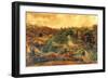 House and Mill in Rural Woodland, c,1880-null-Framed Giclee Print