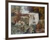 House and Orchard in the Autumn; Maison Et Verger a L'Automne-Victor Charreton-Framed Giclee Print