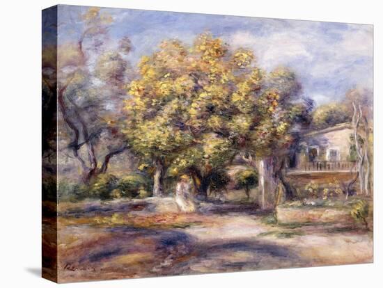 House at Cagnes, C.1905-Pierre-Auguste Renoir-Stretched Canvas