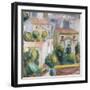 House at Cagnes-Eugène Boudin-Framed Giclee Print