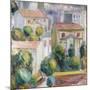 House at Cagnes-Pierre-Auguste Renoir-Mounted Giclee Print