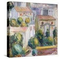 House at Cagnes-Pierre-Auguste Renoir-Stretched Canvas