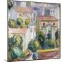 House at Cagnes-Pierre-Auguste Renoir-Mounted Giclee Print