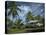 House at Kalahu Point near Hana, Maui, Hawaii, USA-Bruce Behnke-Stretched Canvas