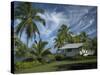 House at Kalahu Point near Hana, Maui, Hawaii, USA-Bruce Behnke-Stretched Canvas